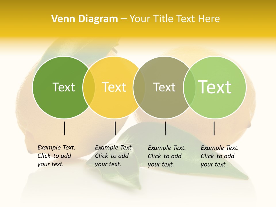 Leaf Yellow Healthy PowerPoint Template