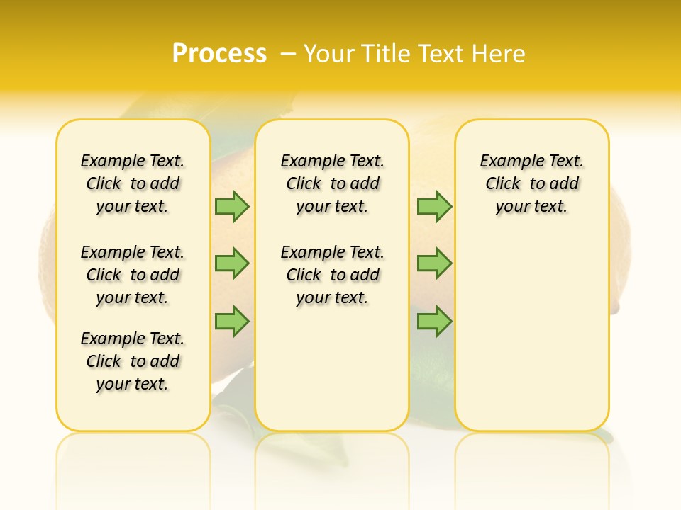 Leaf Yellow Healthy PowerPoint Template