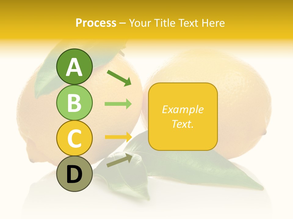 Leaf Yellow Healthy PowerPoint Template