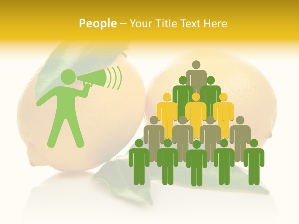 Leaf Yellow Healthy PowerPoint Template