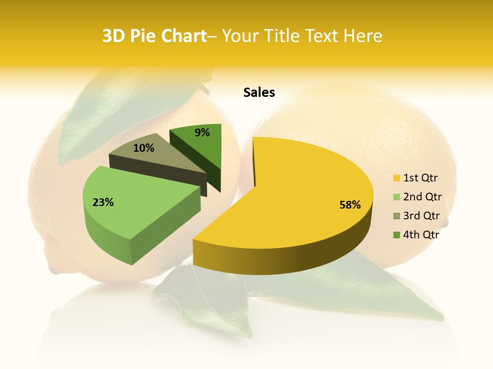 Leaf Yellow Healthy PowerPoint Template