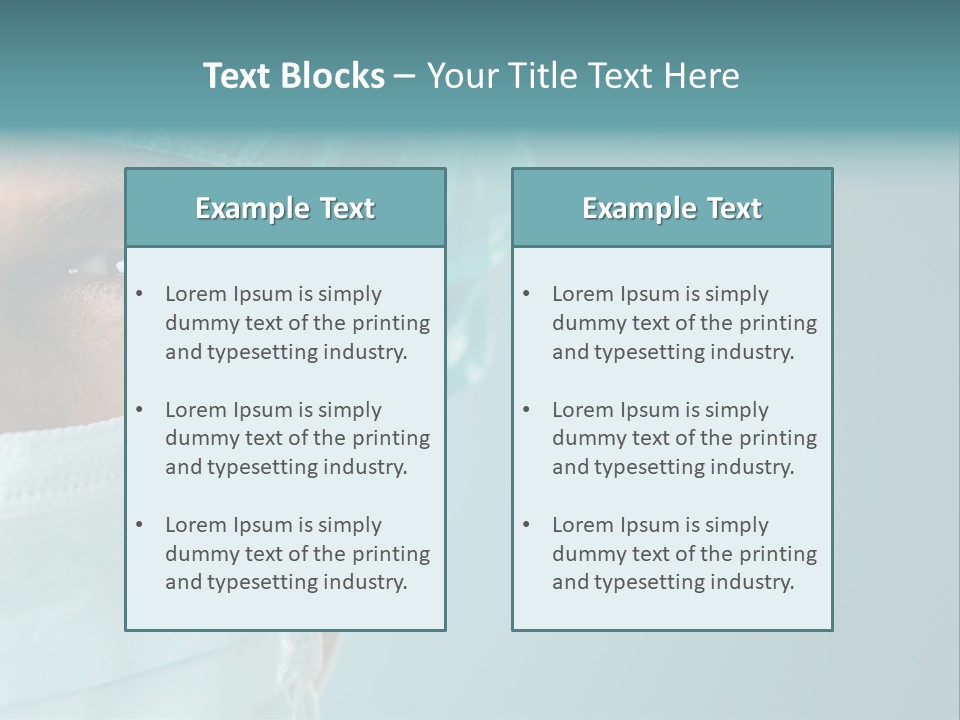 Hospital Look Expertise PowerPoint Template
