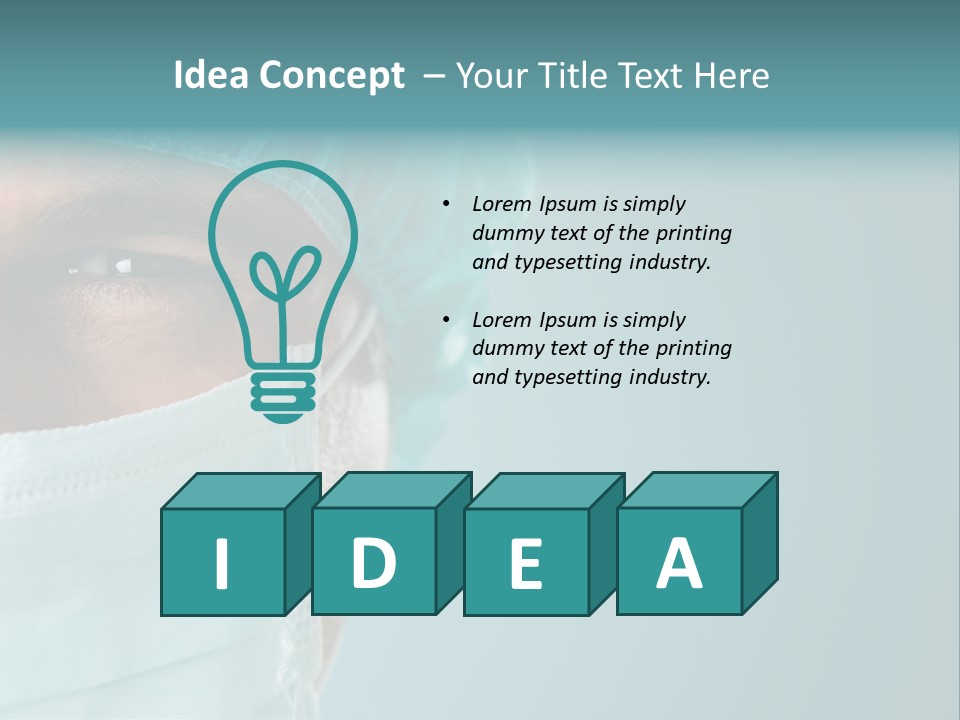 Hospital Look Expertise PowerPoint Template