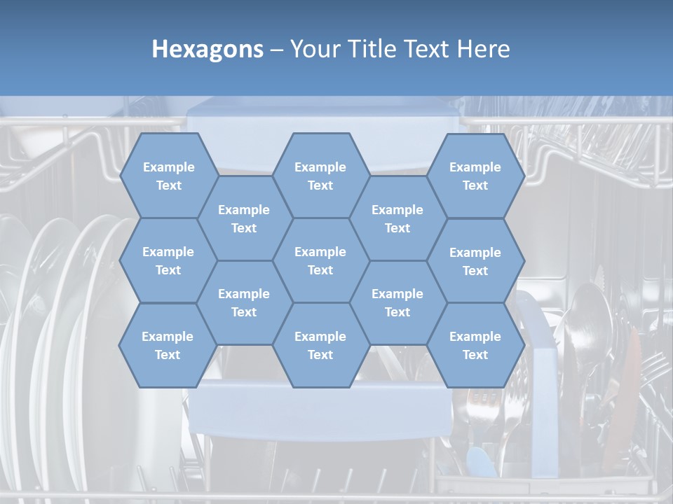 Cups Plates Glasses PowerPoint Template