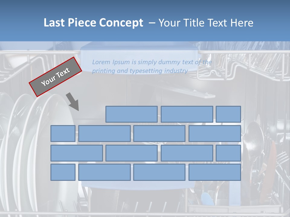 Cups Plates Glasses PowerPoint Template