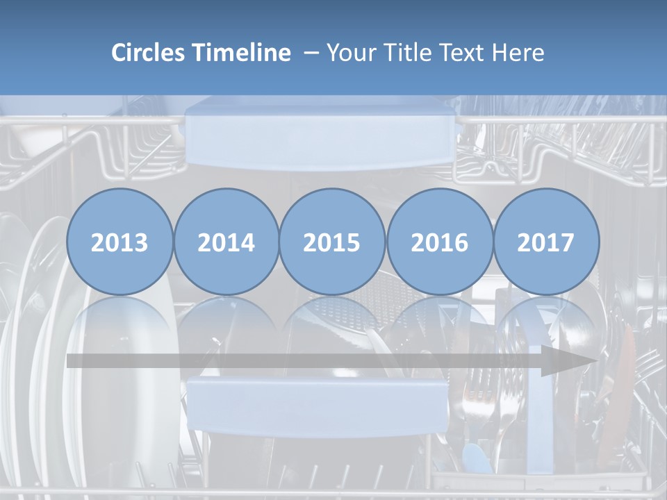 Cups Plates Glasses PowerPoint Template