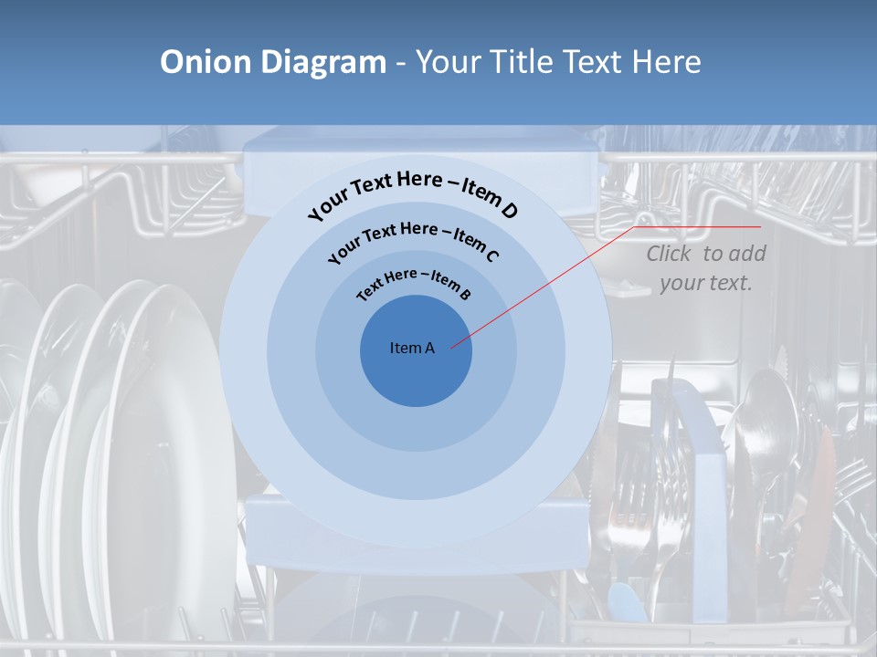 Cups Plates Glasses PowerPoint Template