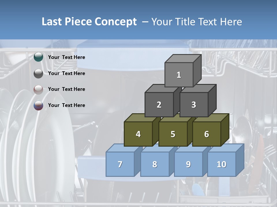 Cups Plates Glasses PowerPoint Template