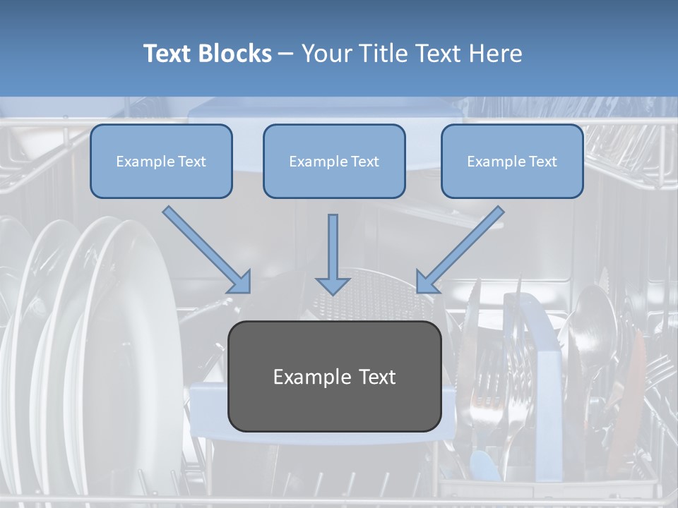 Cups Plates Glasses PowerPoint Template