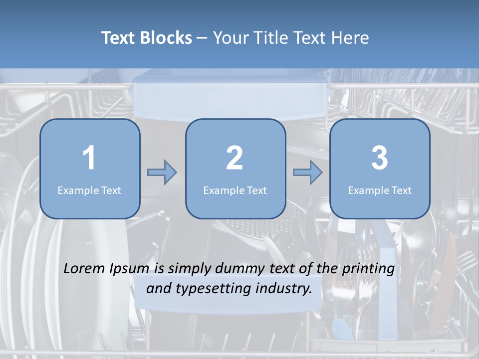 Cups Plates Glasses PowerPoint Template