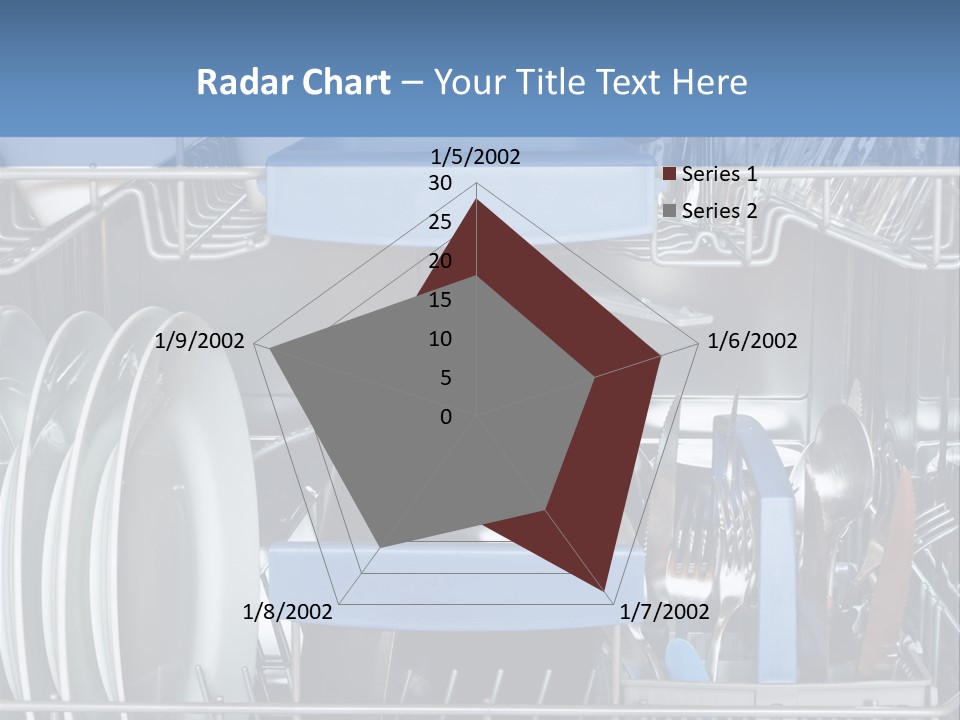 Cups Plates Glasses PowerPoint Template