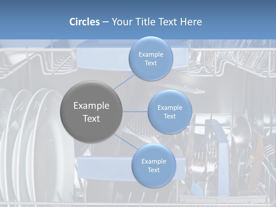Cups Plates Glasses PowerPoint Template