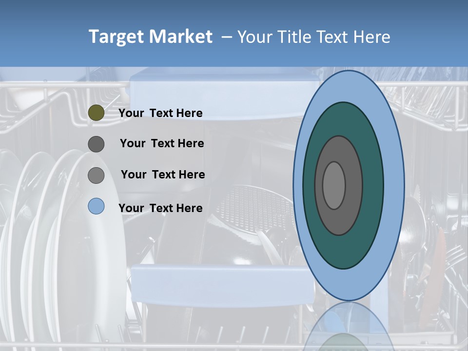 Cups Plates Glasses PowerPoint Template