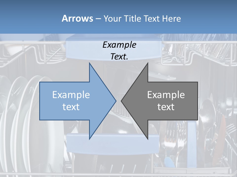 Cups Plates Glasses PowerPoint Template