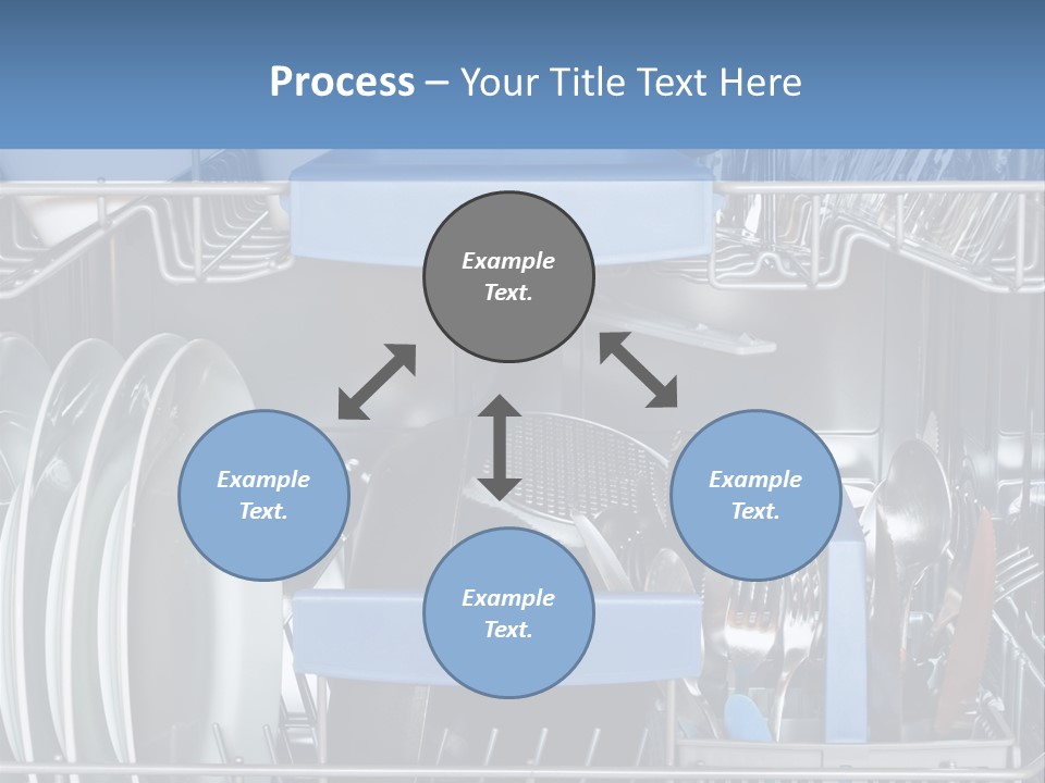 Cups Plates Glasses PowerPoint Template