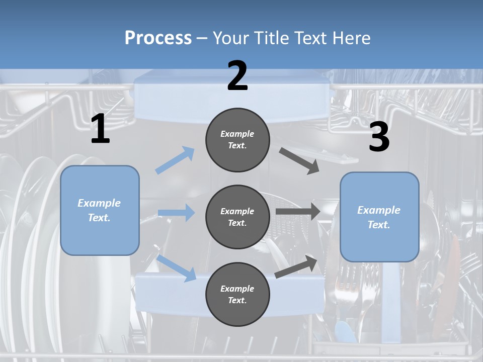Cups Plates Glasses PowerPoint Template