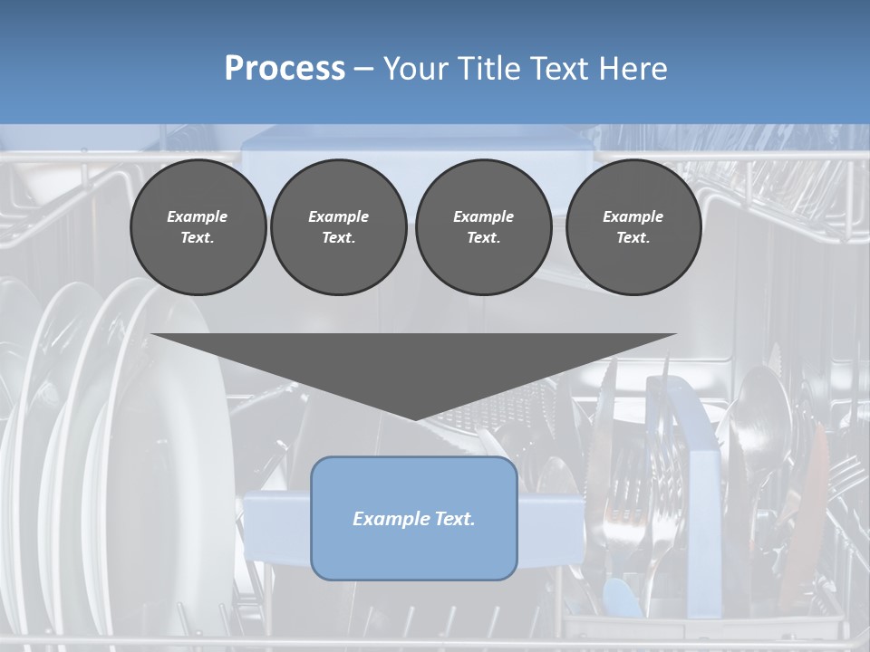 Cups Plates Glasses PowerPoint Template