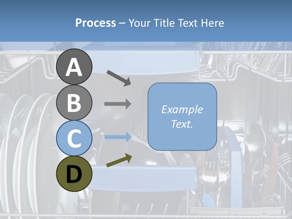 Cups Plates Glasses PowerPoint Template