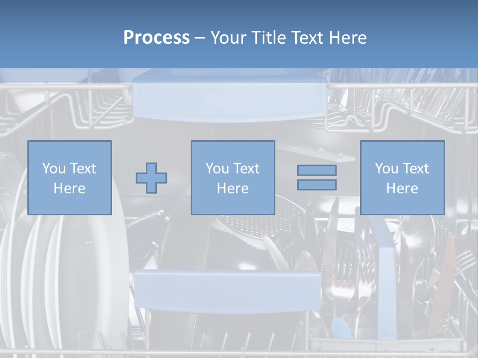 Cups Plates Glasses PowerPoint Template