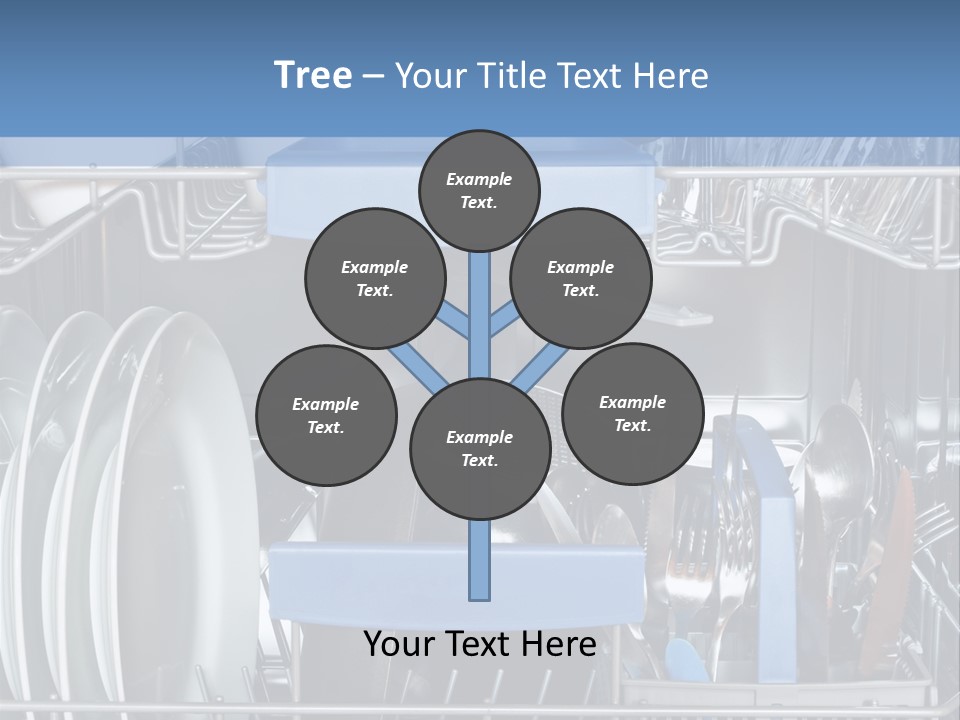 Cups Plates Glasses PowerPoint Template