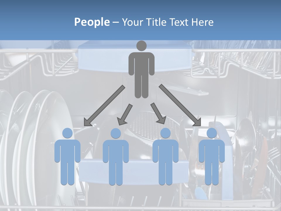 Cups Plates Glasses PowerPoint Template