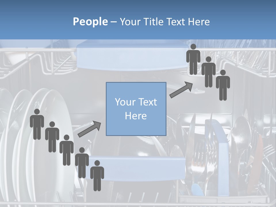 Cups Plates Glasses PowerPoint Template