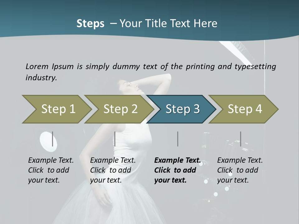 Person Elegant Y PowerPoint Template