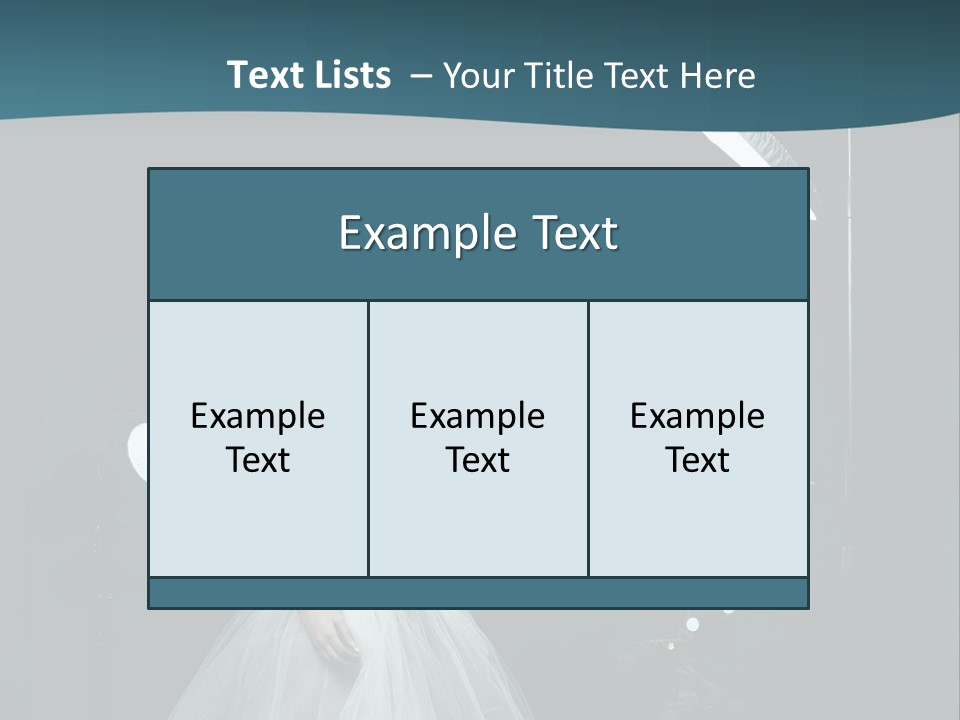 Person Elegant Y PowerPoint Template