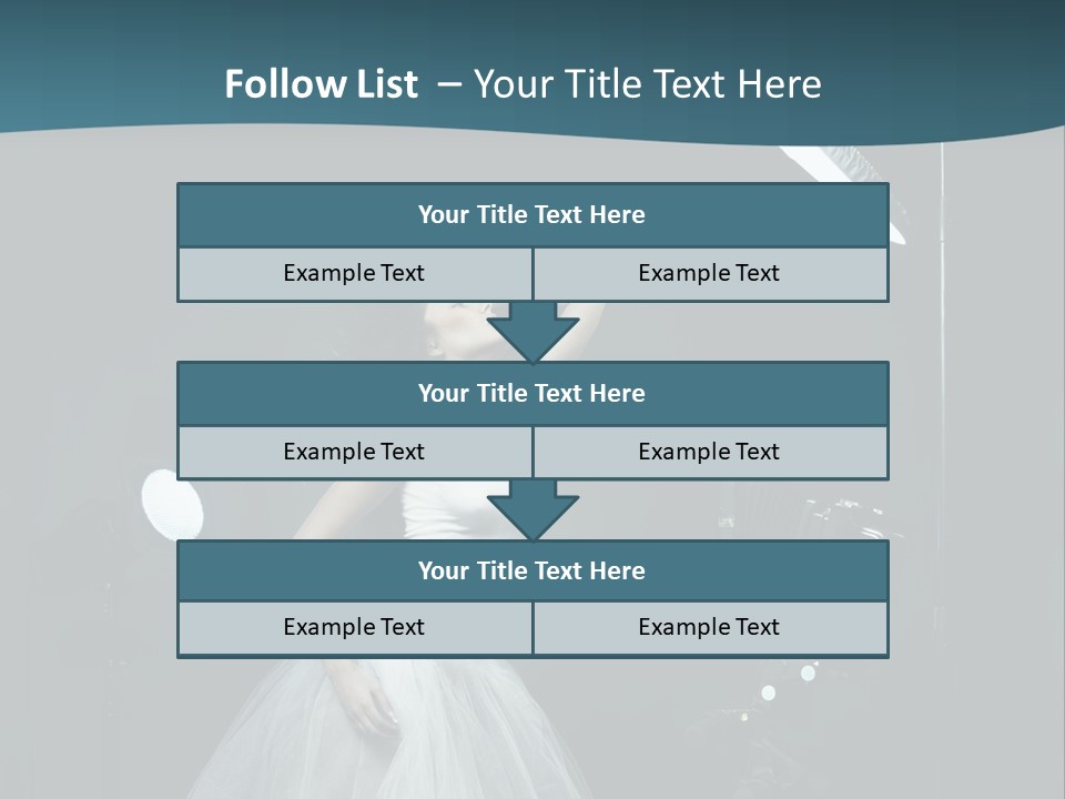 Person Elegant Y PowerPoint Template