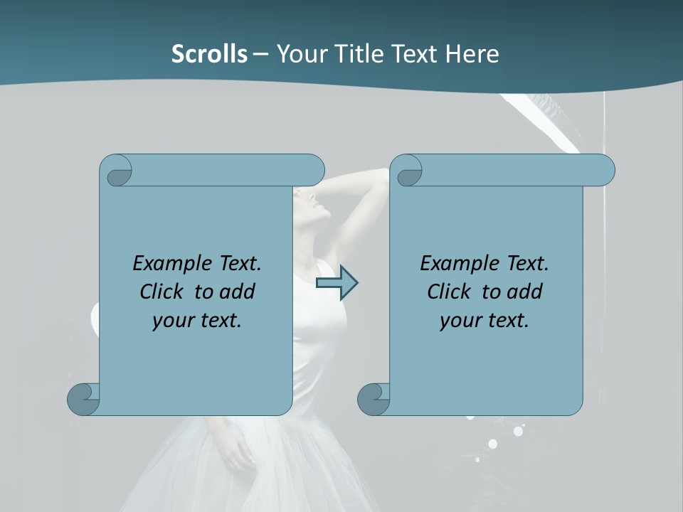Person Elegant Y PowerPoint Template