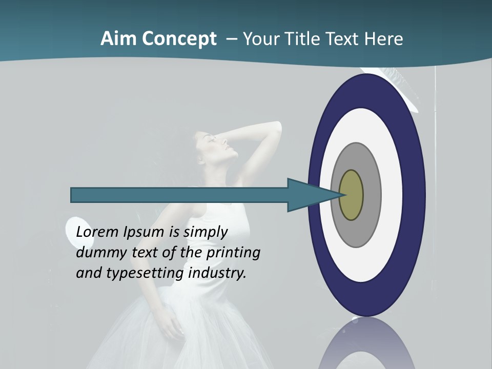 Person Elegant Y PowerPoint Template