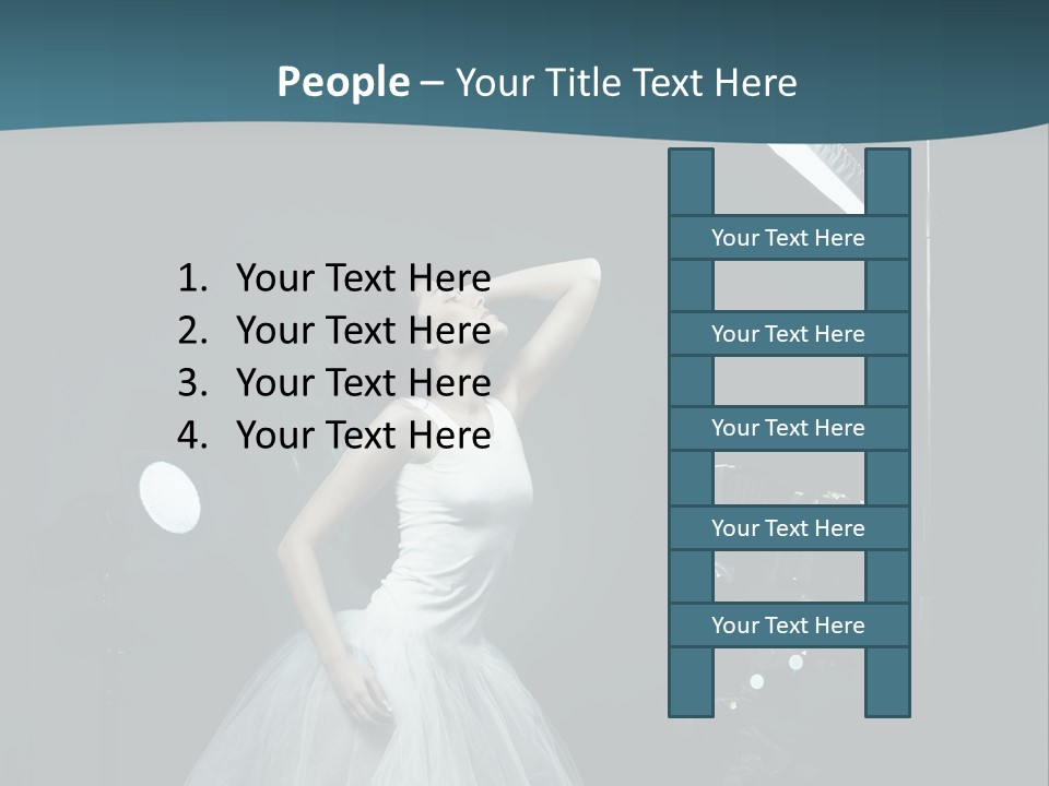 Person Elegant Y PowerPoint Template