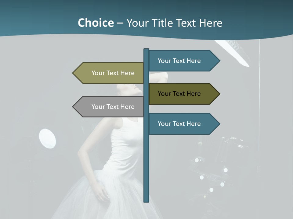 Person Elegant Y PowerPoint Template