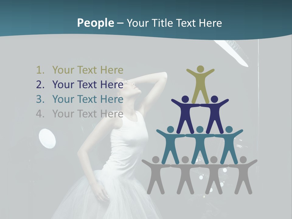 Person Elegant Y PowerPoint Template
