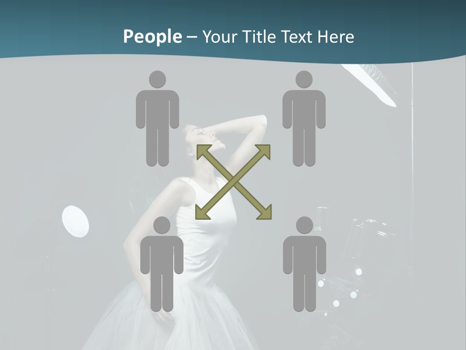Person Elegant Y PowerPoint Template