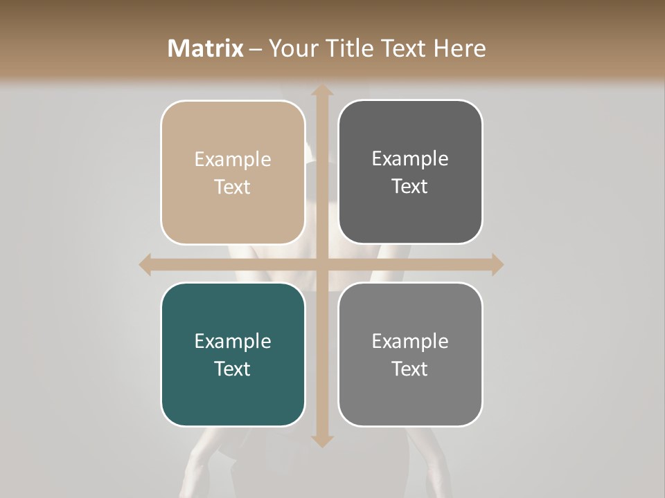 People Hairstyle Girl PowerPoint Template