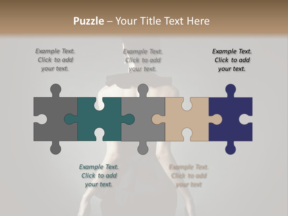 People Hairstyle Girl PowerPoint Template