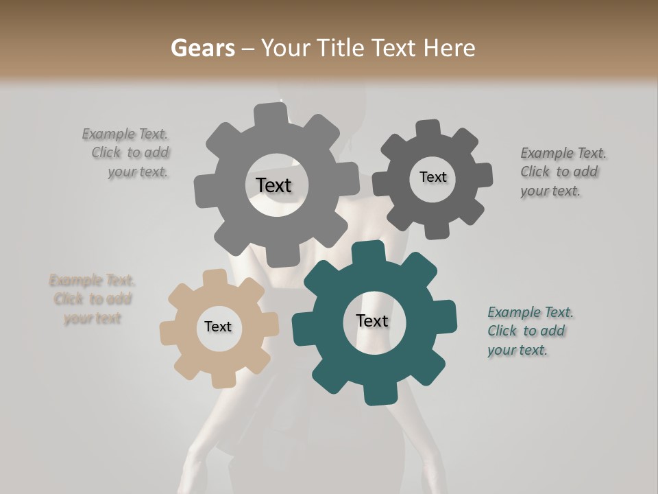 People Hairstyle Girl PowerPoint Template