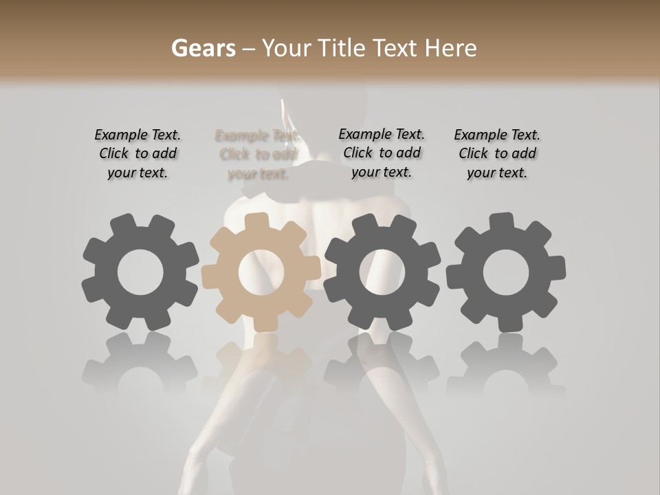 People Hairstyle Girl PowerPoint Template