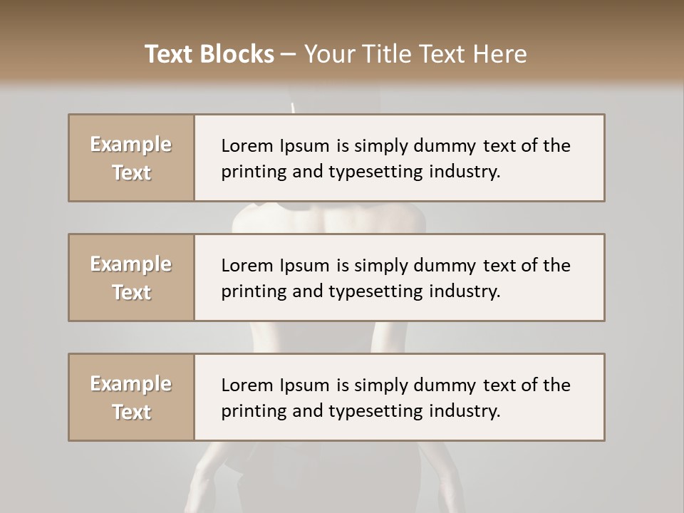 People Hairstyle Girl PowerPoint Template