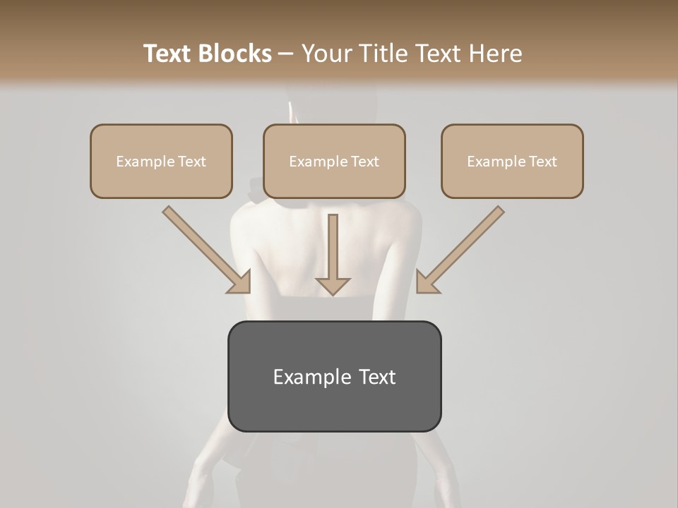 People Hairstyle Girl PowerPoint Template