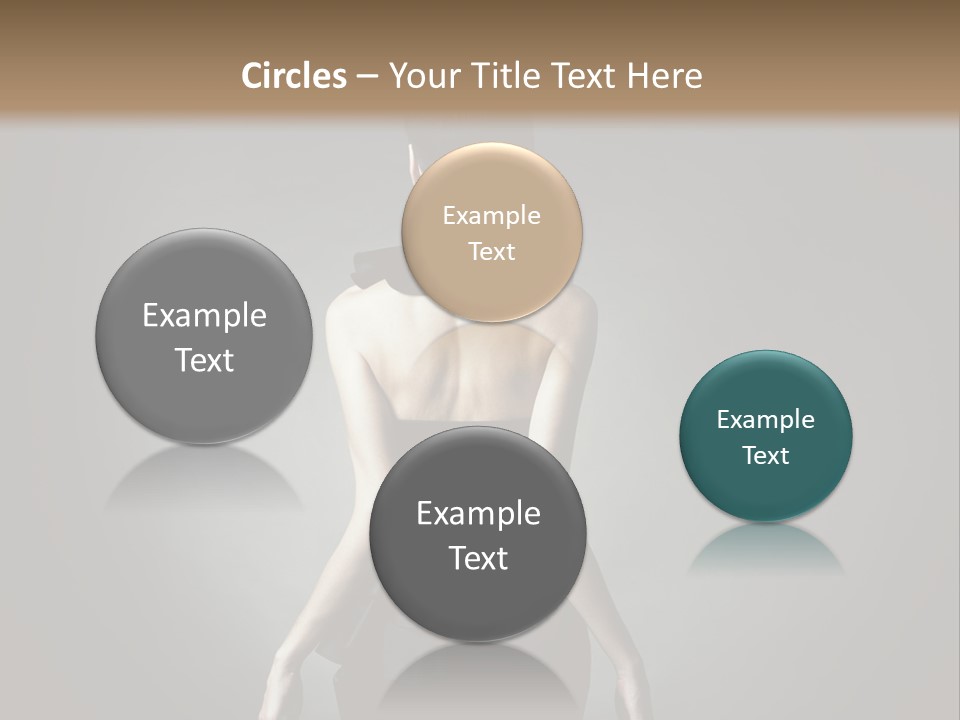 People Hairstyle Girl PowerPoint Template