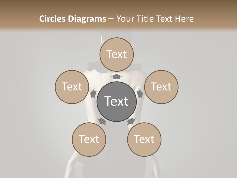 People Hairstyle Girl PowerPoint Template