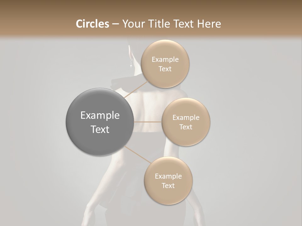 People Hairstyle Girl PowerPoint Template