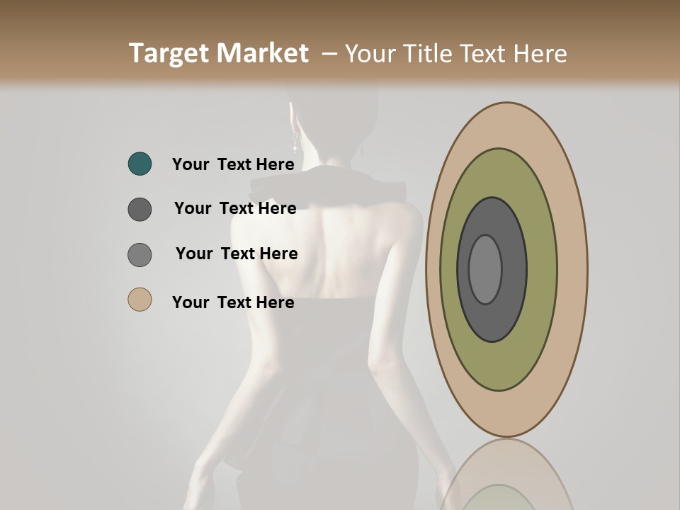 People Hairstyle Girl PowerPoint Template