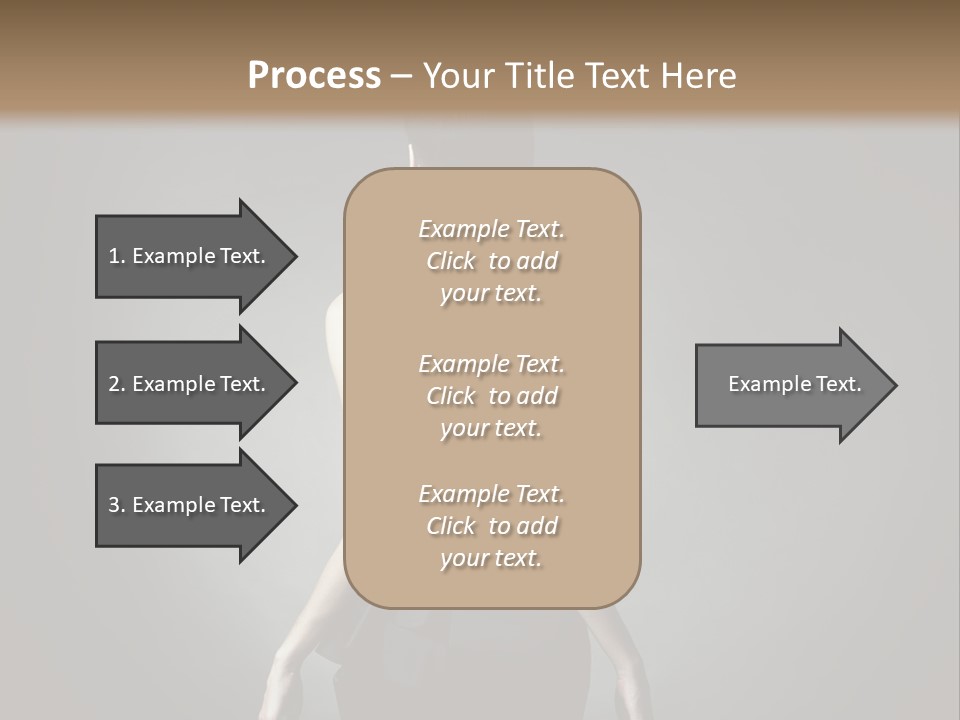 People Hairstyle Girl PowerPoint Template