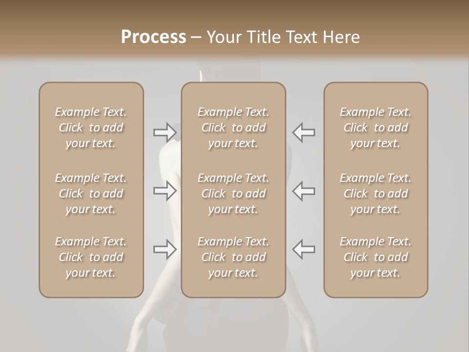 People Hairstyle Girl PowerPoint Template
