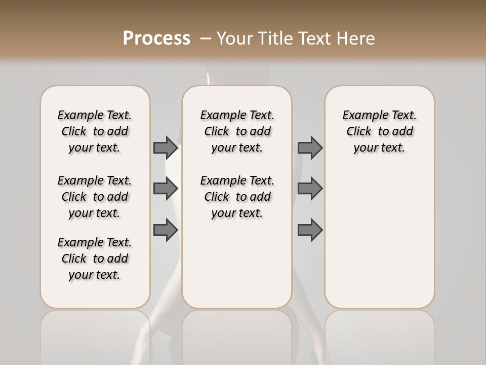 People Hairstyle Girl PowerPoint Template