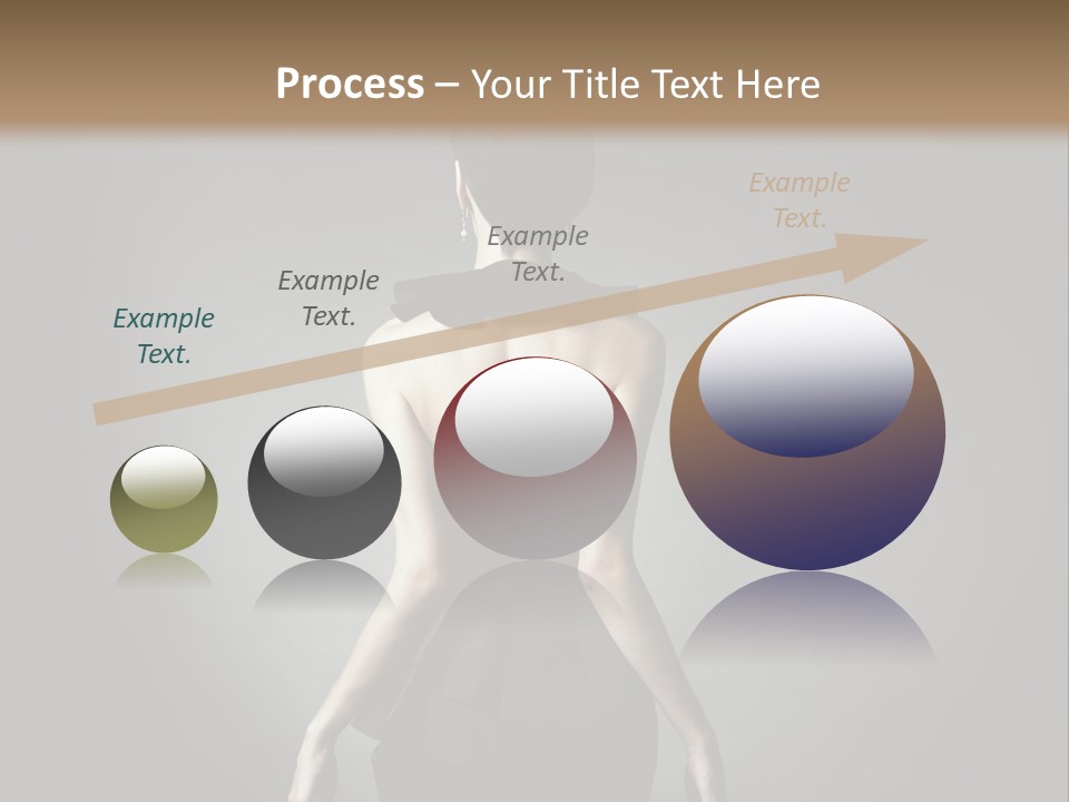 People Hairstyle Girl PowerPoint Template