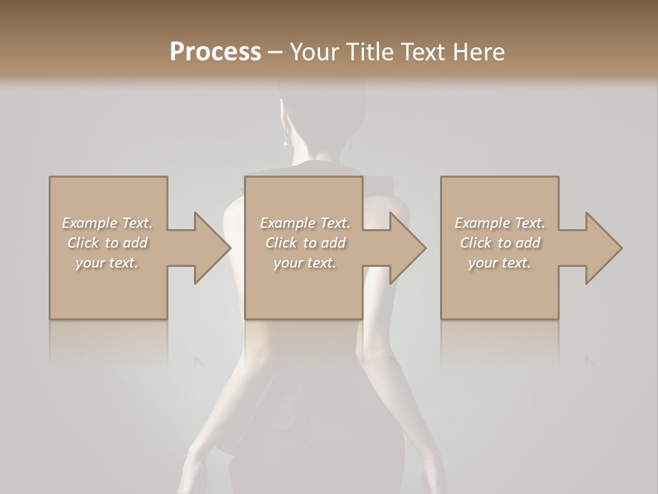 People Hairstyle Girl PowerPoint Template